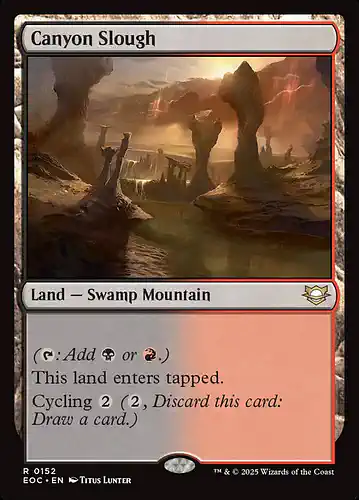 Canyon Slough - eoc Spoiler