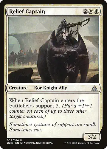 Relief Captain - ogw Spoiler