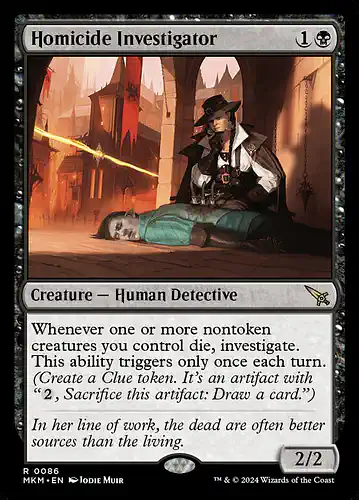 Homicide Investigator - mkm Spoiler