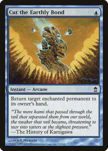 Cut the Earthly Bond - sok Spoiler