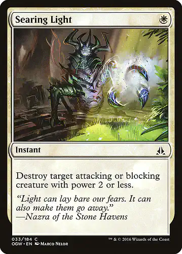 Searing Light - ogw Spoiler