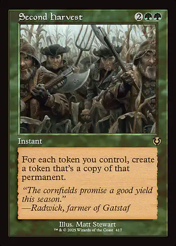 Second Harvest - inr Spoiler