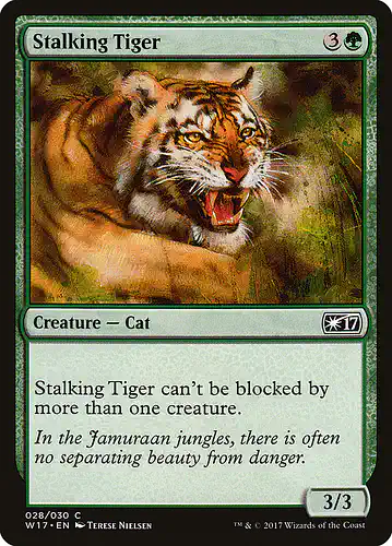 Stalking Tiger - w17 Spoiler