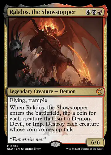 Rakdos, the Showstopper - clu Spoiler