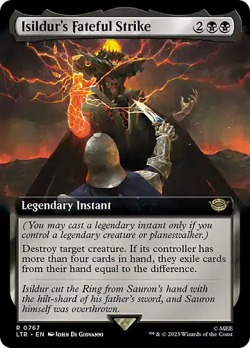 Isildur's Fateful Strike - ltr Spoiler