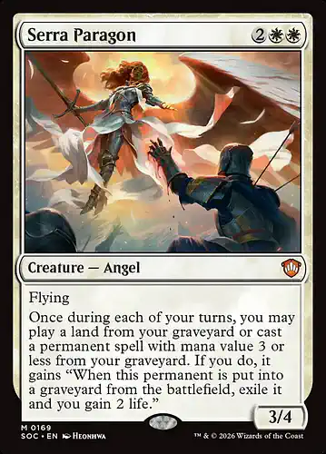 Serra Paragon - soc Spoiler