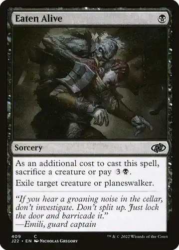 Eaten Alive - j22 Spoiler