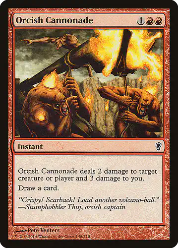 Orcish Cannonade - cns Spoiler