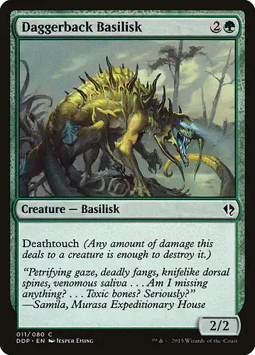 Daggerback Basilisk - ddp Spoiler