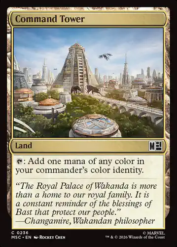 Command Tower - msc Spoiler