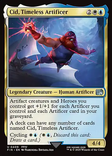 Cid, Timeless Artificer - fin Spoiler
