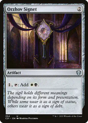 Orzhov Signet - c21 Spoiler