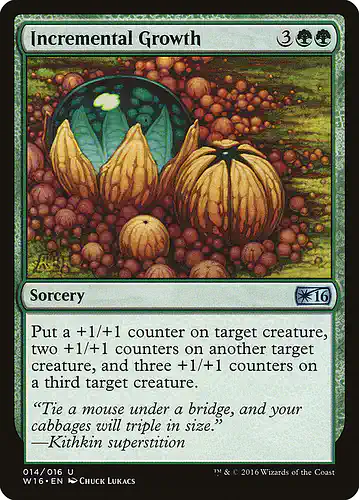 Incremental Growth - w16 Spoiler