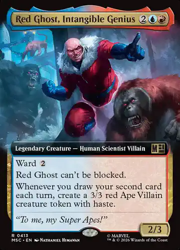Red Ghost, Intangible Genius - msc Spoiler