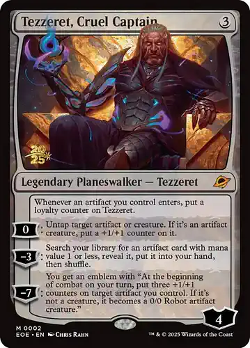 Tezzeret, Cruel Captain - eoe Spoiler