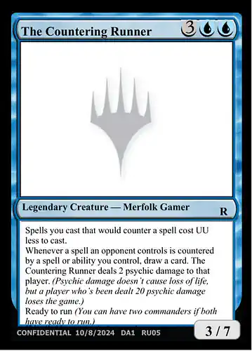 The Countering Runner - unk Spoiler