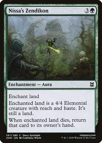 Nissa's Zendikon - znr Spoiler