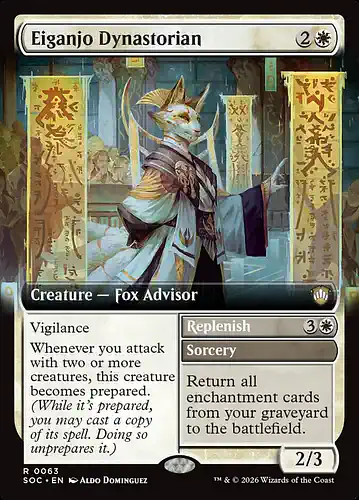 Eiganjo Dynastorian - soc Spoiler