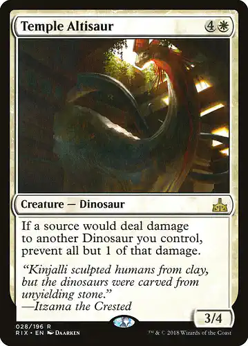Temple Altisaur - rix Spoiler
