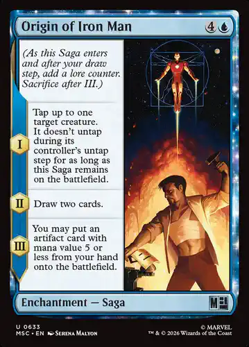 Origin of Iron Man - msc Spoiler