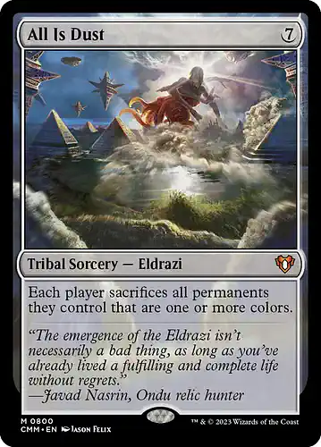 All Is Dust - cmm Spoiler