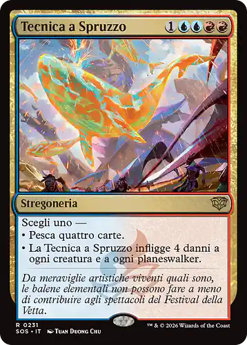 Splatter Technique - sos Spoiler