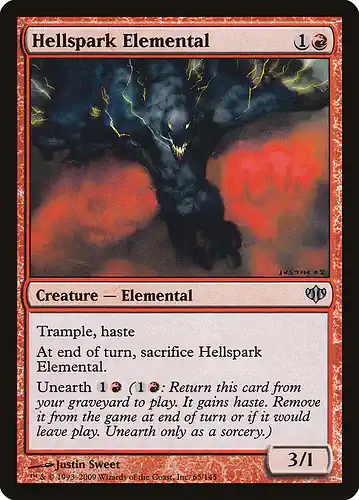 Hellspark Elemental - con Spoiler