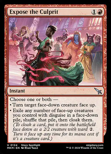 Expose the Culprit - mkm Spoiler