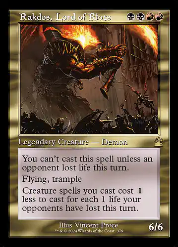 Rakdos, Lord of Riots - rvr Spoiler