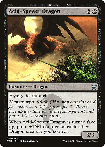 Acid-Spewer Dragon - dtk Spoiler