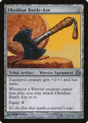 Obsidian Battle-Axe - mor Spoiler