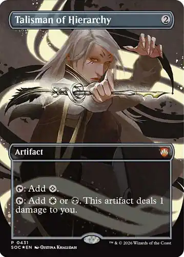 Talisman of Hierarchy - soc Spoiler