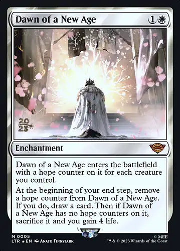 Dawn of a New Age - ltr Spoiler