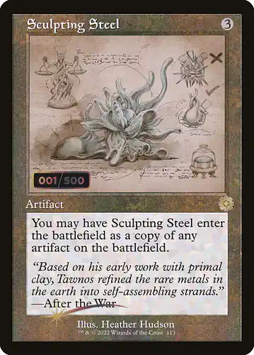 Sculpting Steel - brr Spoiler