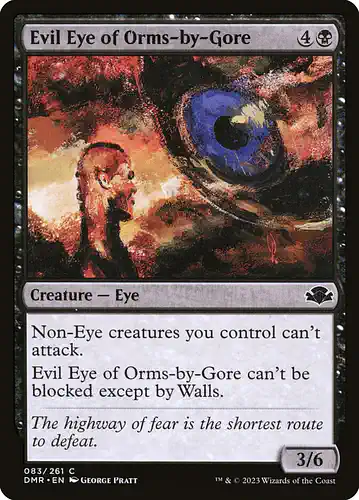 Evil Eye of Orms-by-Gore - dmr Spoiler