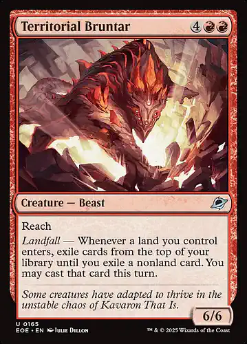 Territorial Bruntar - eoe Spoiler