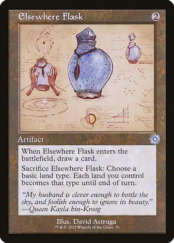 Elsewhere Flask - brr Spoiler