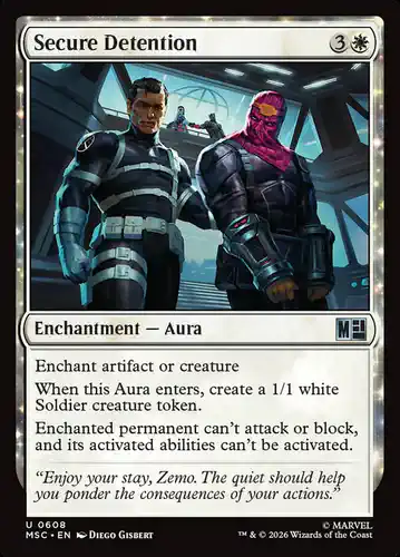 Secure Detention - msc Spoiler