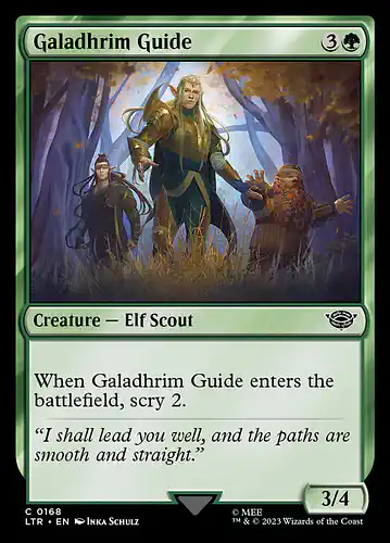 Galadhrim Guide - ltr Spoiler