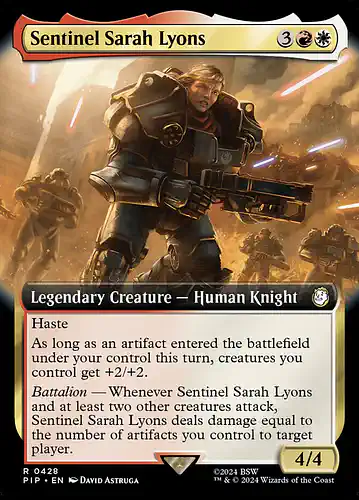 Sentinel Sarah Lyons - pip Spoiler