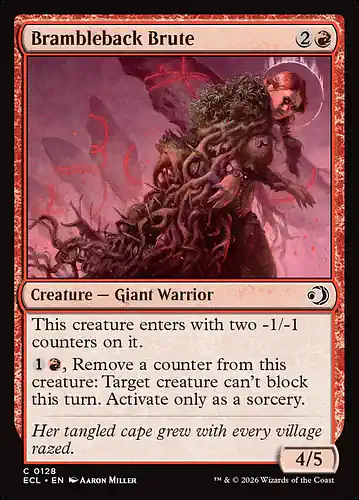 Brambleback Brute - ecl Spoiler