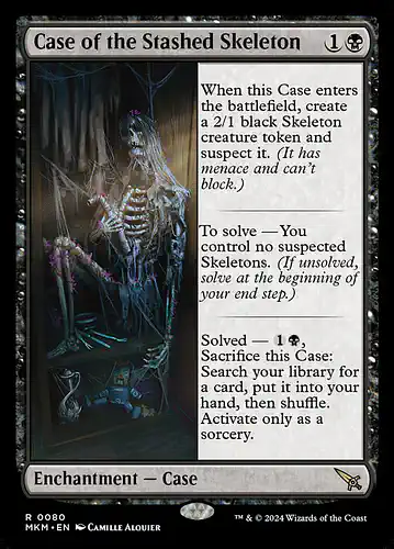 Case of the Stashed Skeleton - mkm Spoiler