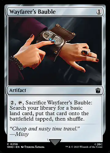 Wayfarer's Bauble - who Spoiler