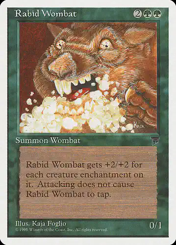 Rabid Wombat - chr Spoiler