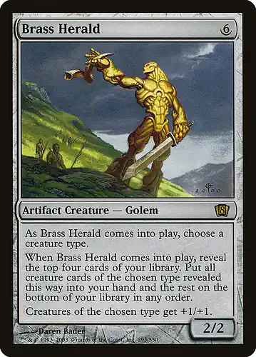 Brass Herald - 8ed Spoiler