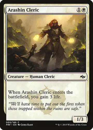 Arashin Cleric - frf Spoiler