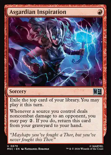 Asgardian Inspiration - msc Spoiler