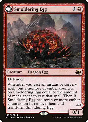 Smoldering Egg - mid Spoiler