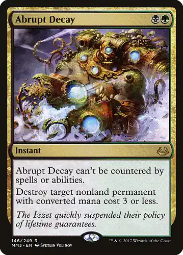 Abrupt Decay - mm3 Spoiler