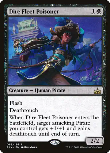 Dire Fleet Poisoner - rix Spoiler